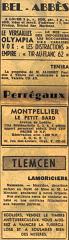 BEL ABBES PERREGAUX TLEMCEN
